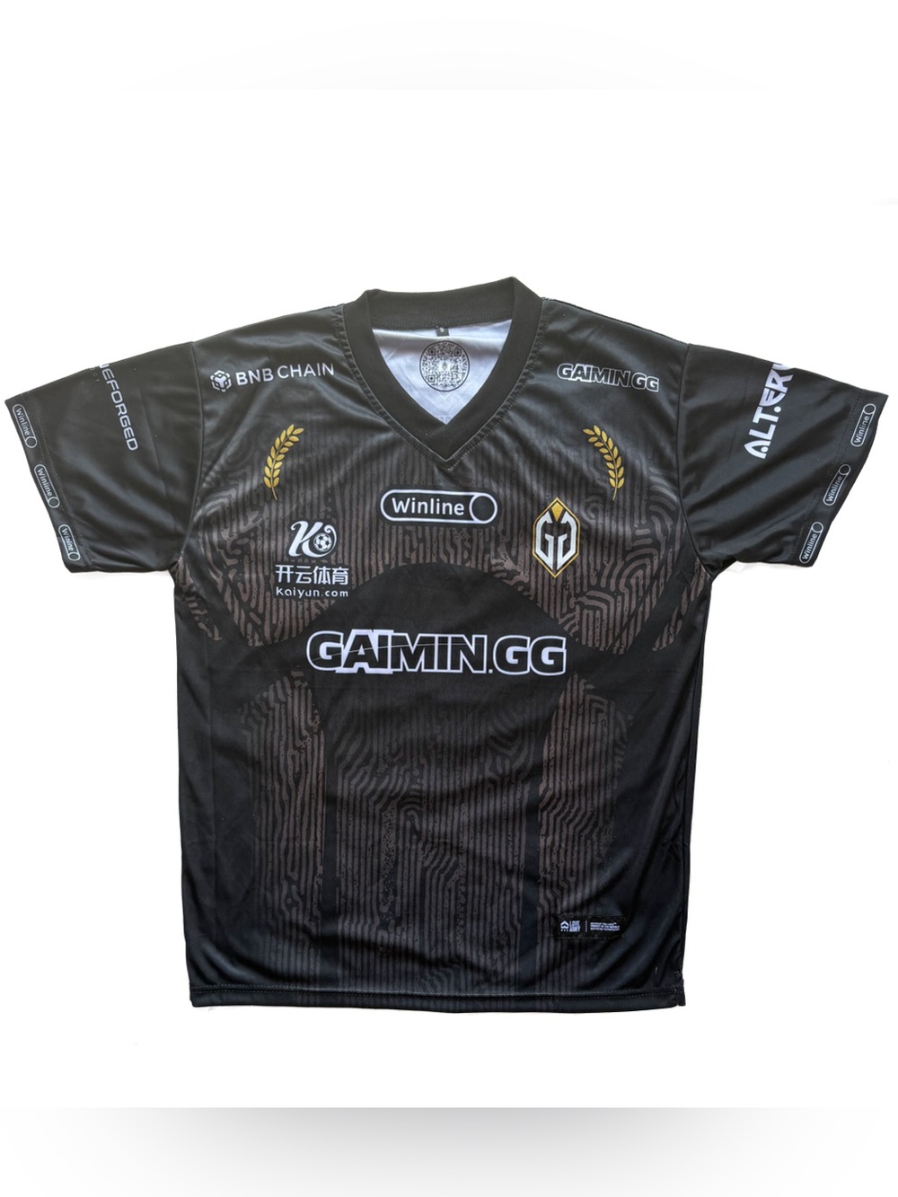 Gaimin Gladiators 2023 Pro Jersey Black Dota 2 Love Army Small ESports Shirt